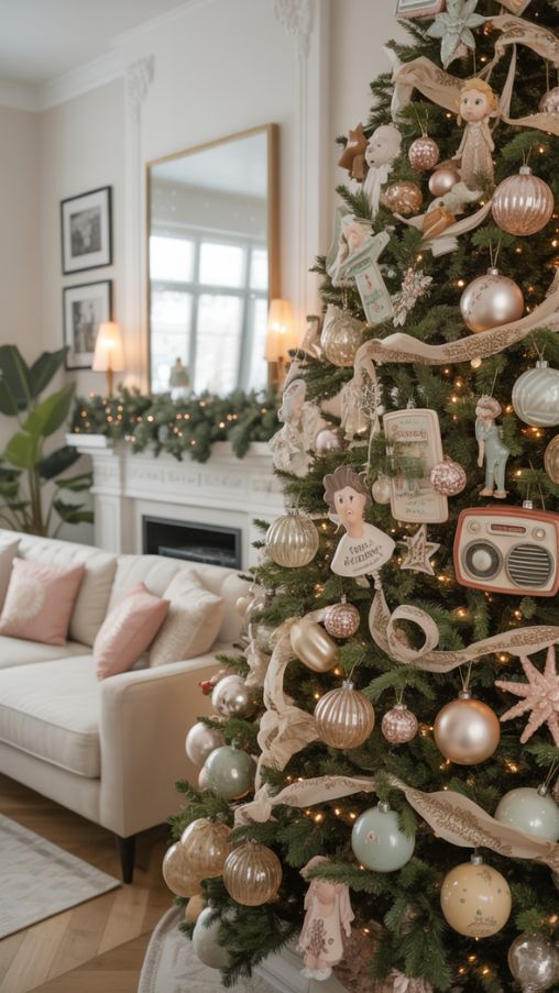 Vintage Vibes Christmas Tree Ideas