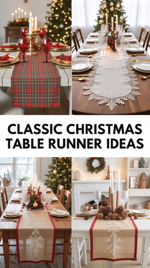 Christmas Table Runner Ideas