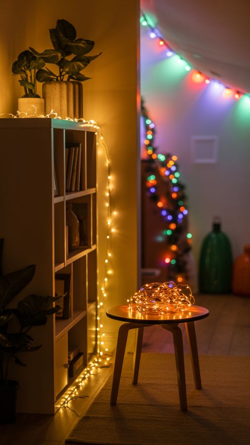 Cozy Accent Lighting Ideas for Specific Spaces at Christmas