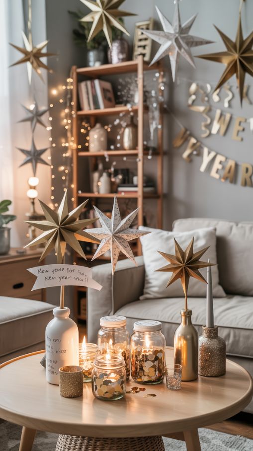 DIY New Year’s Decorations Ideas for a Personal Touch