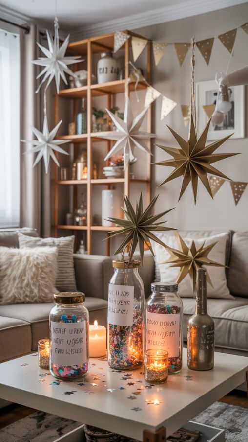 DIY New Year’s Decorations Ideas for a Personal Touch