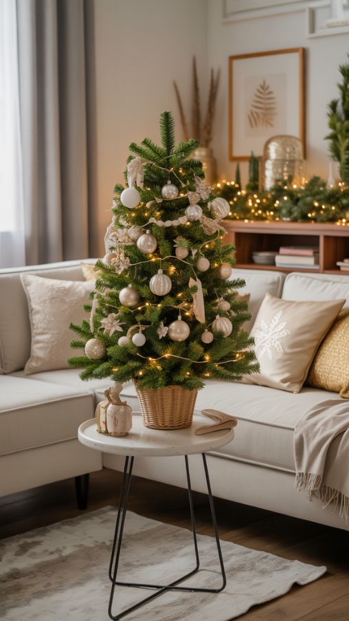 Decorating Tips for Mini and Compact Christmas Trees