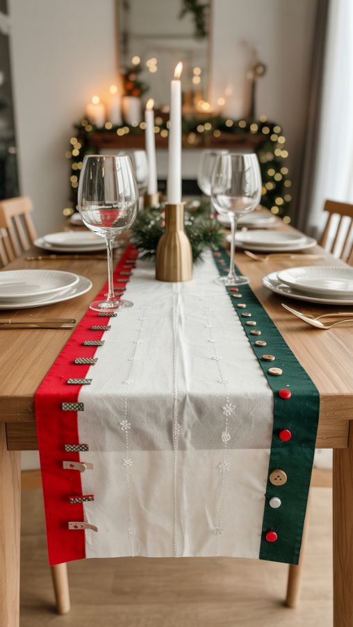Last-Minute and Easy Christmas Table Runner Ideas for Effortless Holiday Style