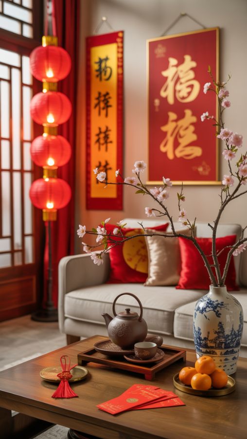 Lunar New Year Home Decor Ideas for a Festive and Prosperous Celebration