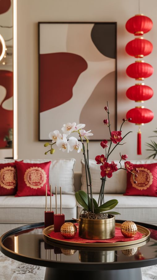Modern Lunar New Year Decoration Ideas with a Contemporary Twist