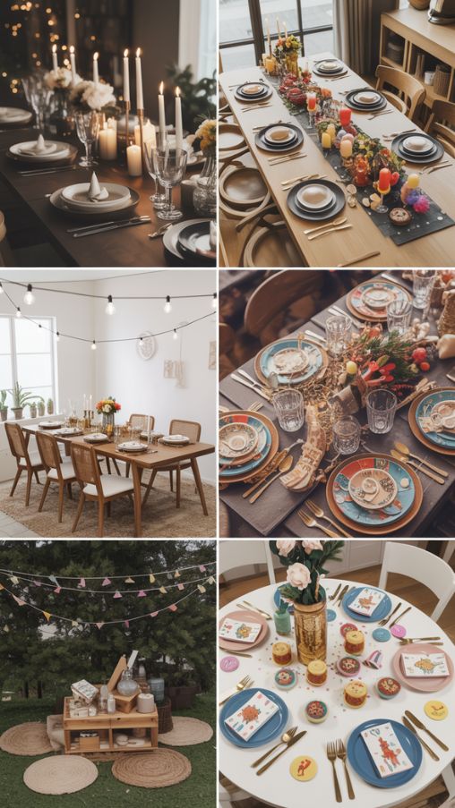 New Year Table Decoration Ideas for Different Celebrations