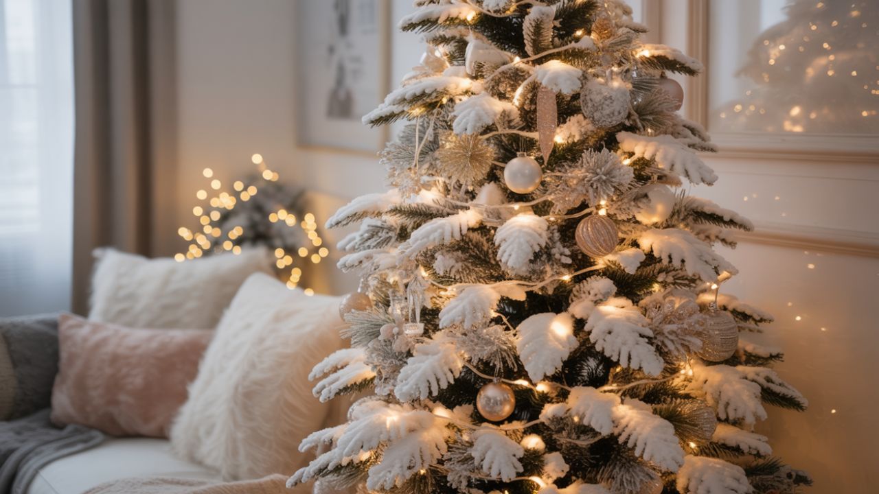 Snowy Christmas Tree Ideas