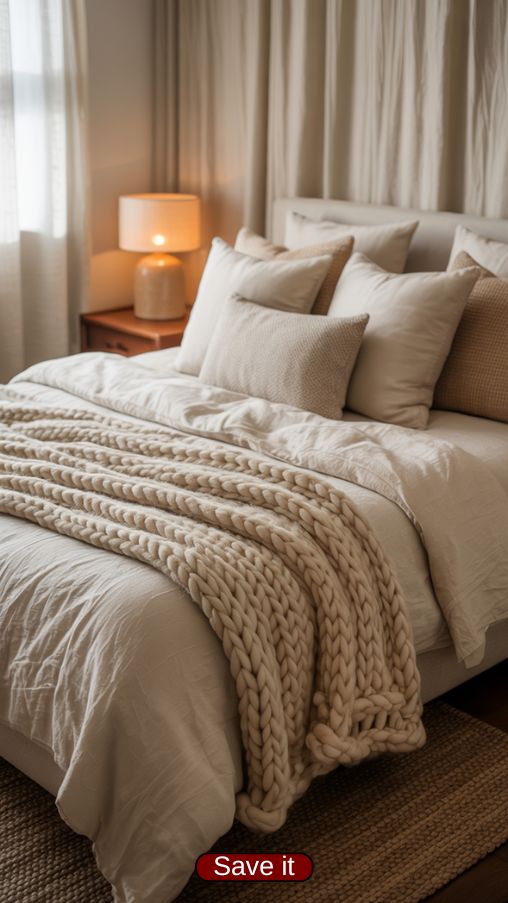 Cozy Guest Room Bedding and Comfort Setup