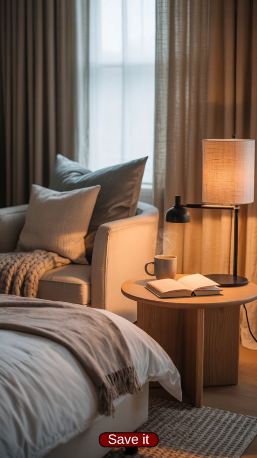 Cozy Guest Room with Relaxing Seating Area