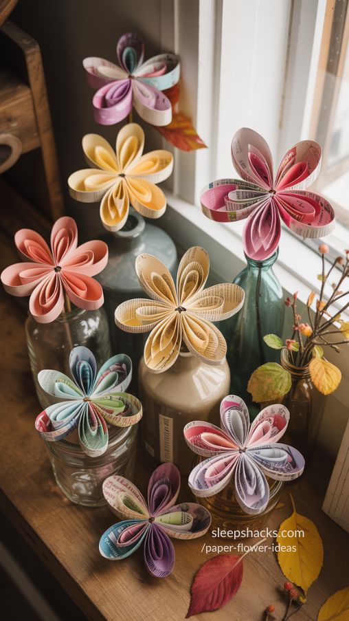 Creative 5-Petal Cutout Flowers for Easy DIY Home Decor
