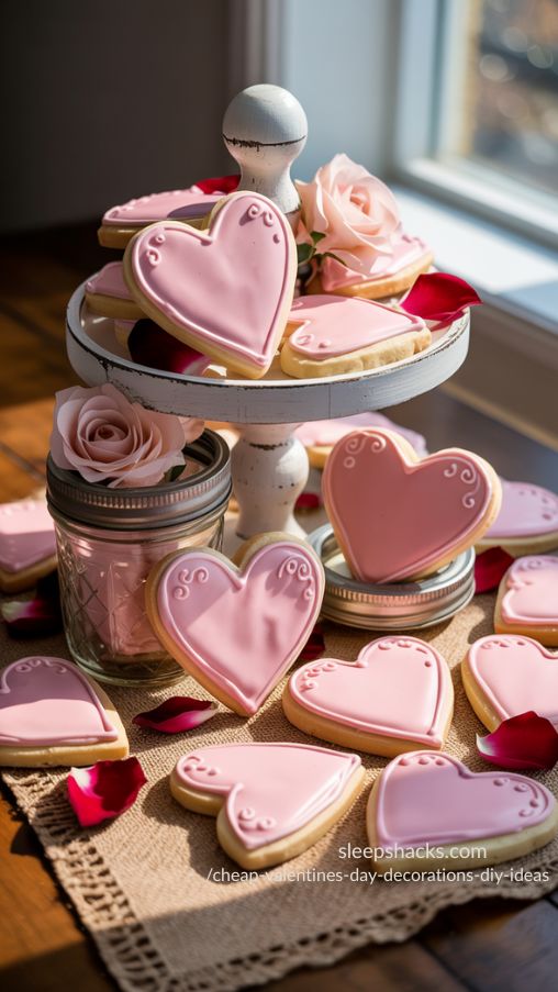 DIY Heart-Shaped Sugar Cookies for Valentine’s Day