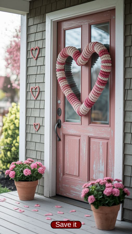 DIY Valentine Door Decorations That Are Easy to Make