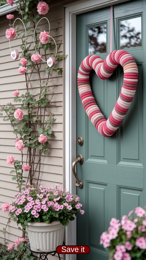 DIY Valentine Door Decorations That Are Easy to Make