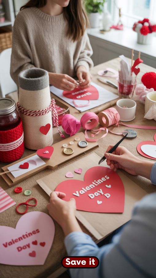 DIY Valentines Day Crafts on a Budget