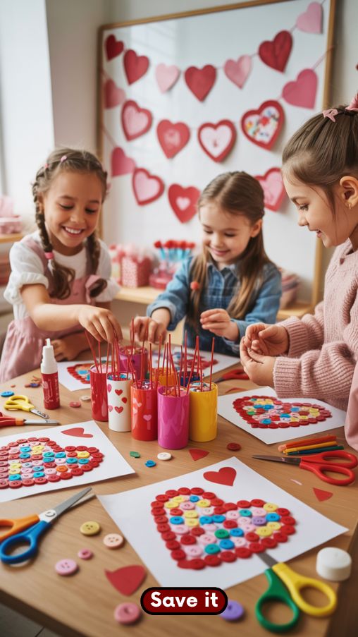 Group and Classroom Valentines Day Crafts