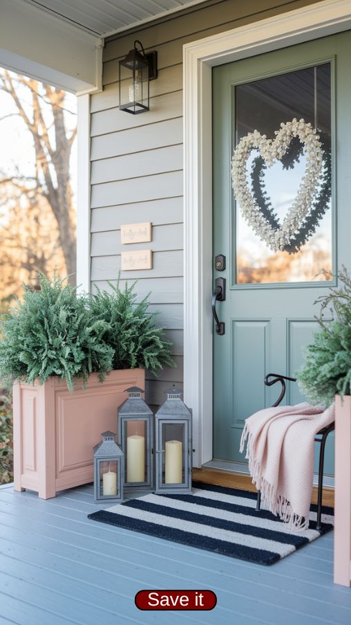 Layering Your Valentine Porch for a Complete Look