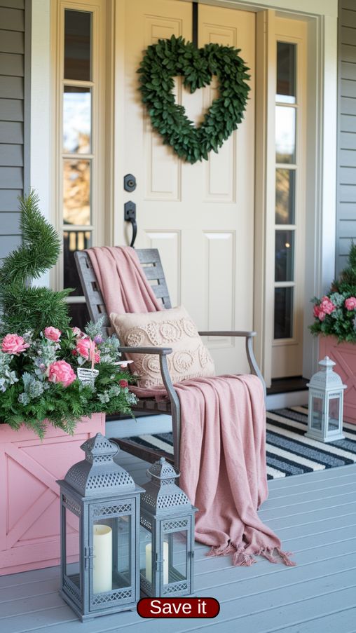 Layering Your Valentine Porch for a Complete Look