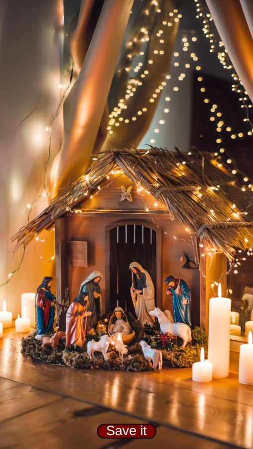 Lighting and Ambiance Tips for a Magical Christmas Crib