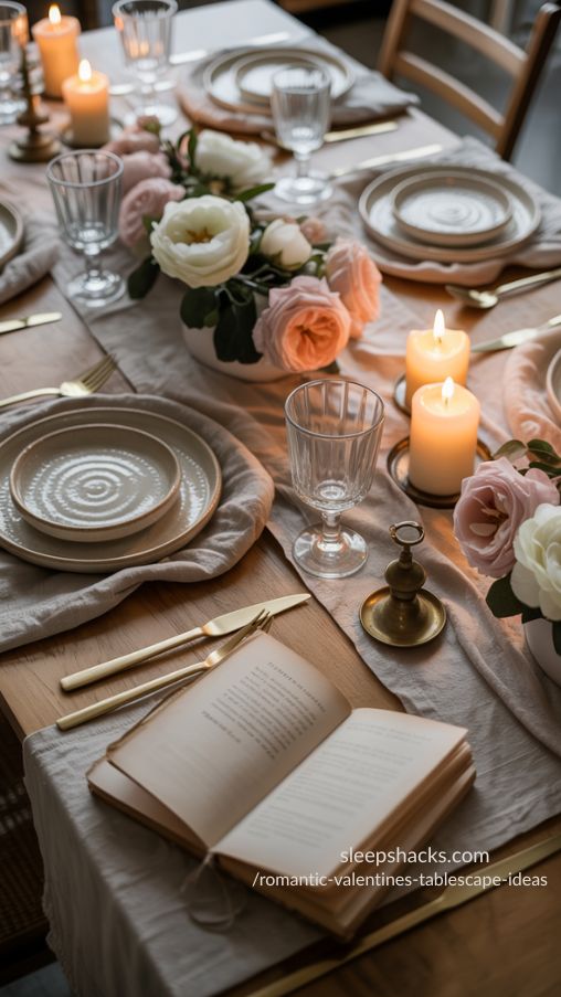Romantic Valentines Tablescape Ideas Inspired by Emotion and Personal Style