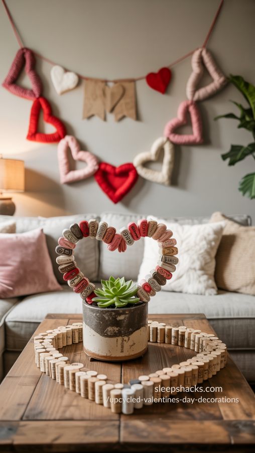 Upcycled Valentine’s Day Decorations for a Cozy and Sustainable Home