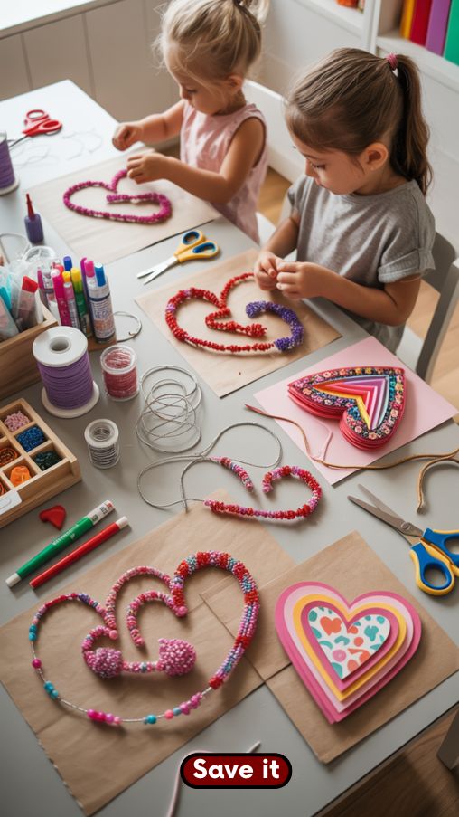 Valentines Day Crafts for School-Age Kids