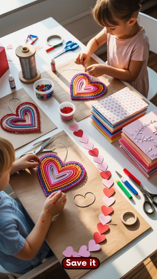 Valentines Day Crafts for School-Age Kids