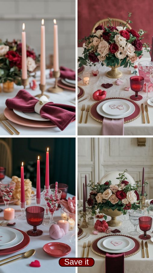 Valentines Day Table Settings Ideas for Romantic, Family, and Elegant Occasions
