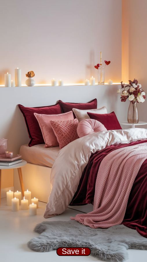 Valentines Room Decor Ideas Cozy Bedding and Textiles