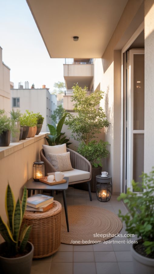 Balcony and Outdoor Space Ideas for One Bedroom Apartments – Cozy and Functional Oasis