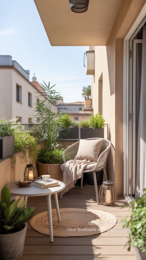 Balcony and Outdoor Space Ideas for One Bedroom Apartments – Cozy and Functional Oasis