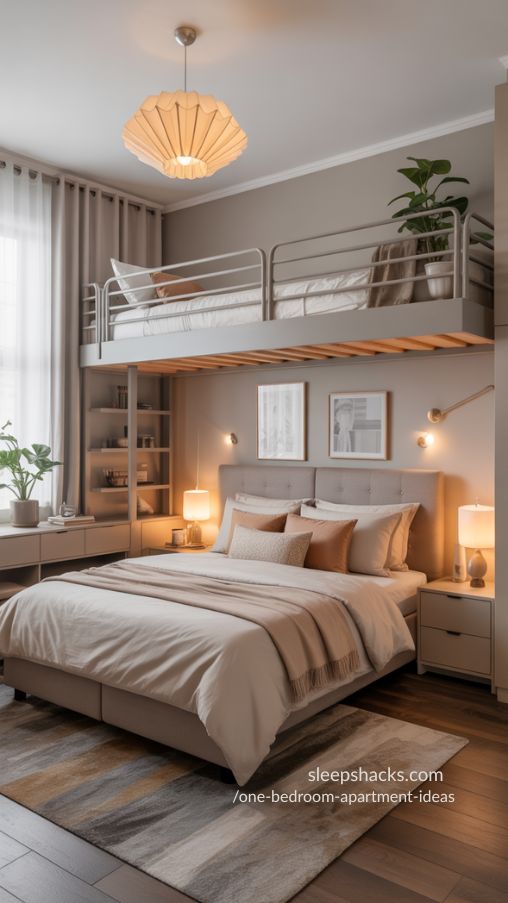 Bedroom Ideas for One Bedroom Apartments – Comfort, Style, and Smart Storage