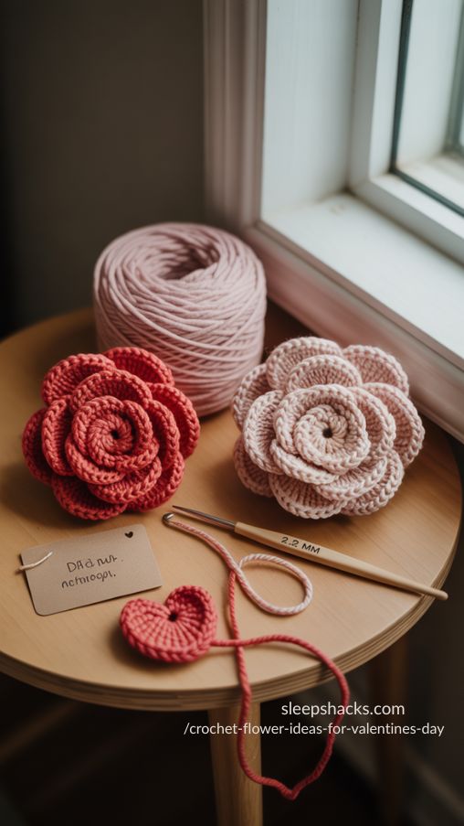 Beginner Crochet Rose Ideas for Valentines Day – Easy and Handmade