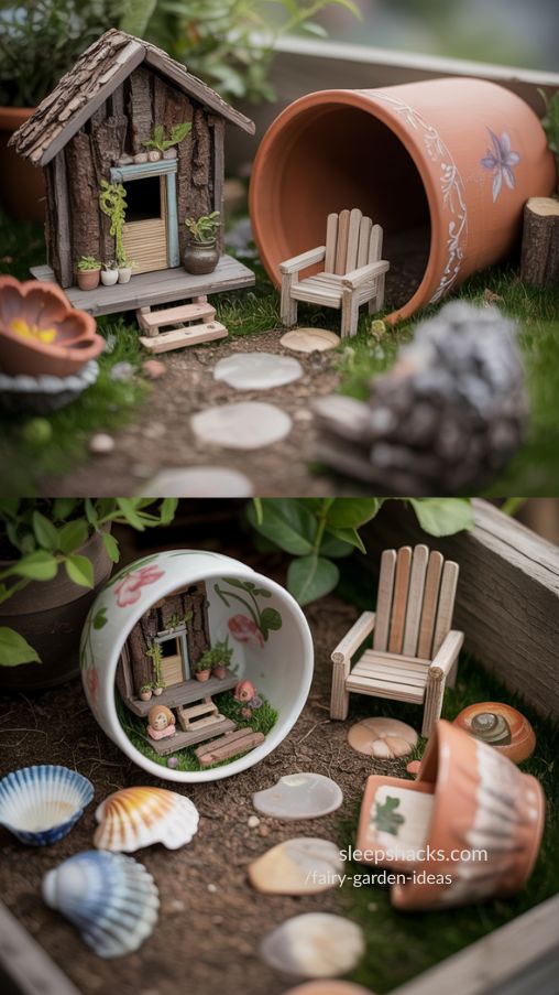 Budget-Friendly Fairy Garden Ideas Using Thrifted and DIY Decor