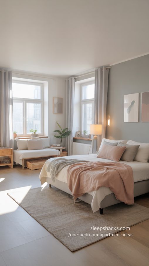 Color Schemes for One Bedroom Apartments – Make Your Small Space Feel Bigger and Brighter