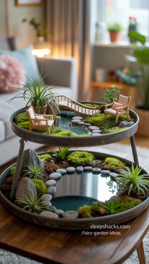 Cozy Indoor Fairy Garden Ideas for Apartment-Friendly Home Decor