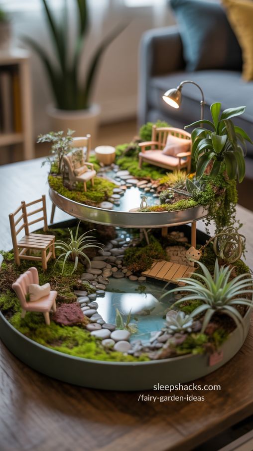 Cozy Indoor Fairy Garden Ideas for Apartment-Friendly Home Decor