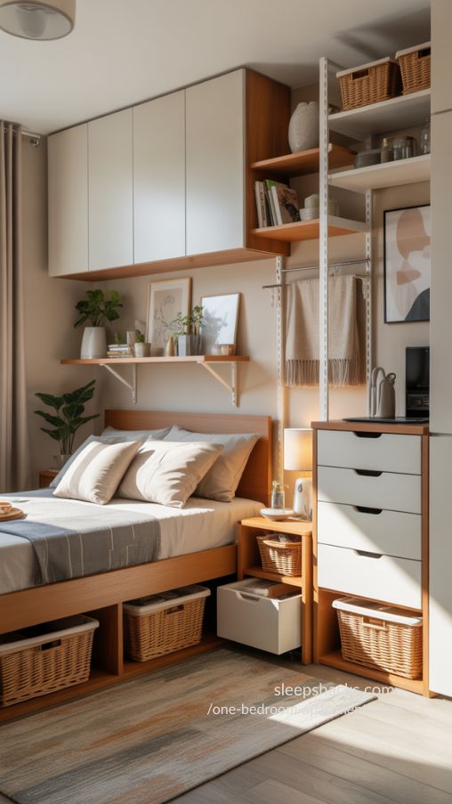 Creative Storage Solutions for One Bedroom Apartments – Maximize Space in Style