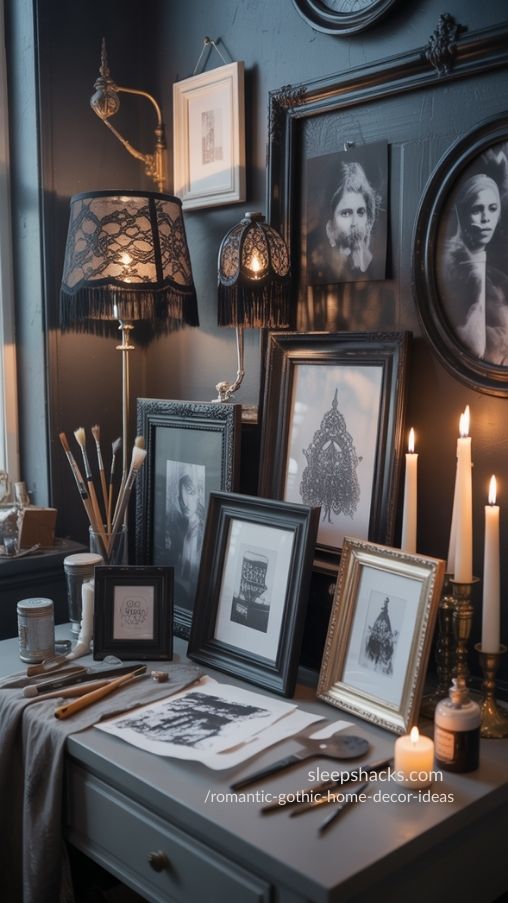 DIY Romantic Gothic Home Decor – Creative, Cozy & Dramatic Interiors