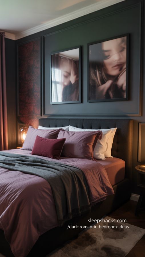 24 Stunning Dark Romantic Bedroom Ideas for a Luxurious Intimate ...
