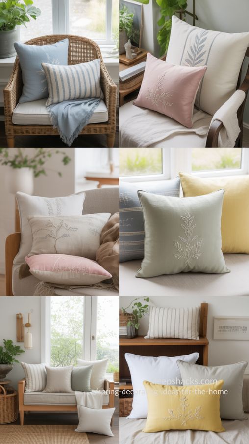 Fresh Spring Pillows for an Instant Home Refresh
