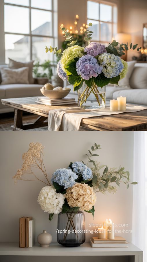 Hydrangeas for Timeless Elegance – Lush and Elegant Spring Decor