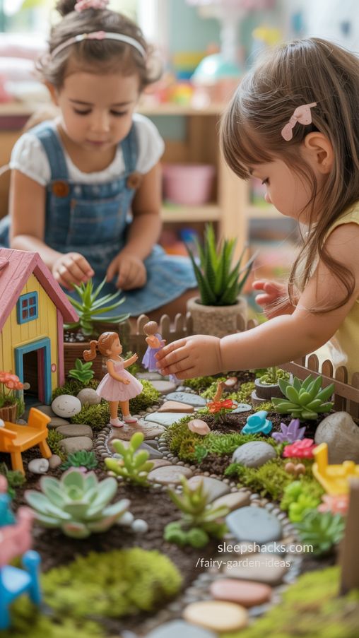 Kid-Friendly Fairy Garden Ideas for Creative and Safe Home Decor