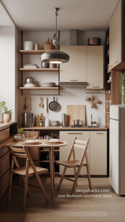 Kitchen and Dining Solutions for One Bedroom Apartments – Functional and Stylish Small Space Ideas