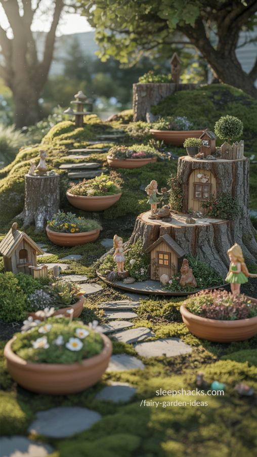 Magical Outdoor Fairy Garden Ideas for Enchanting Home and Garden Decor