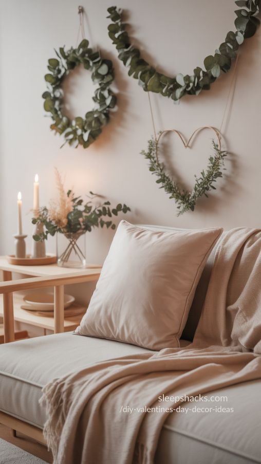 Minimalist Scandinavian Valentine’s Day Decor Ideas