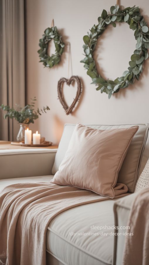 Minimalist Scandinavian Valentine’s Day Decor Ideas