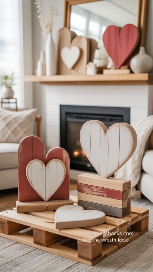 Popular Styles of Wooden Valentine Decorations for Every Home
