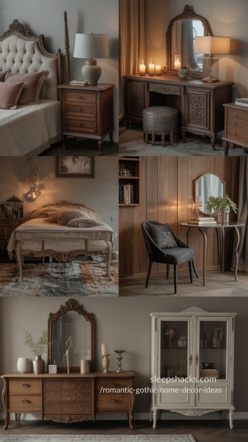 Romantic Gothic Home Decor Ideas – Elegant Furniture & Cozy Gothic Interiors