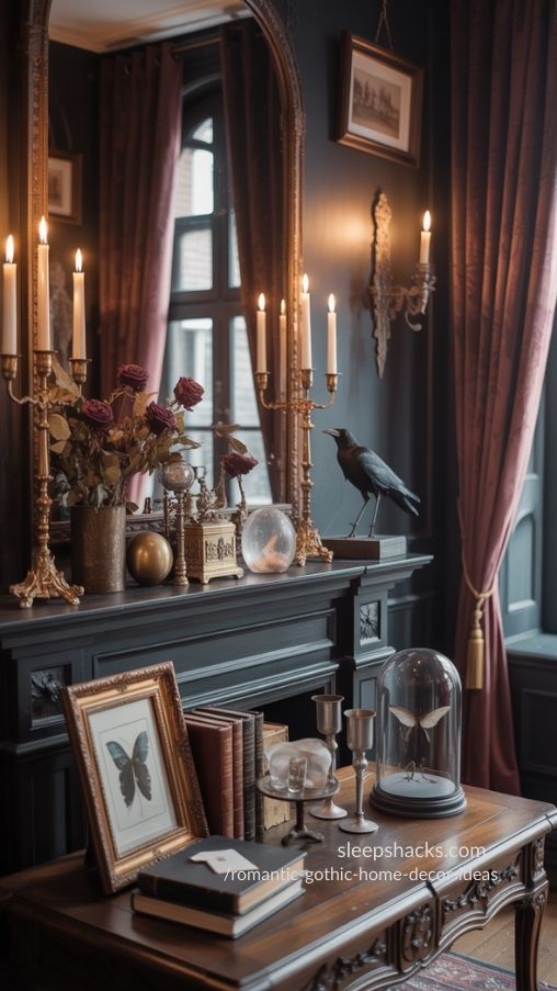 Romantic Gothic Accessories – Personal, Cozy & Dramatic Interiors