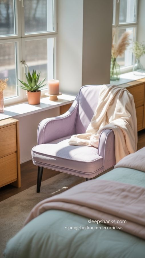 Spring Bedroom Cozy Reading Corner Ideas